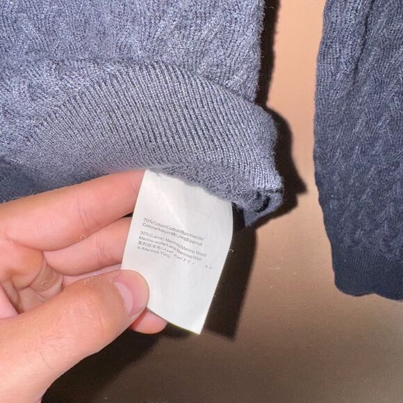 Galeries Lafayette Merino Wool Blend Jumper - Size XL - Picture 3 of 8